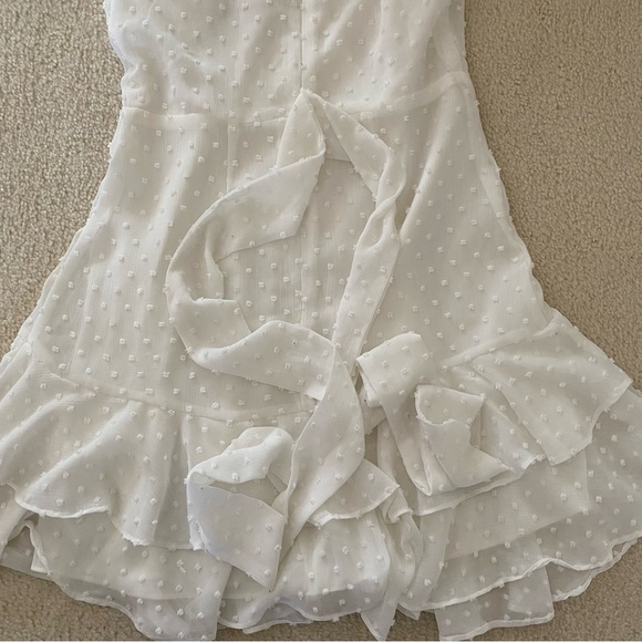 Meshki white polka dot mini dress - Picture 3 of 6